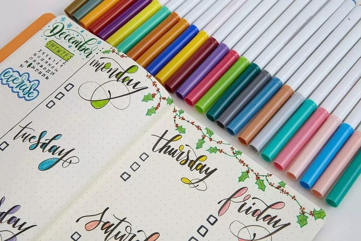 CRAYOLA SUPER TIPS 50 UNIDADES MARCADORES DE TINTA - 4