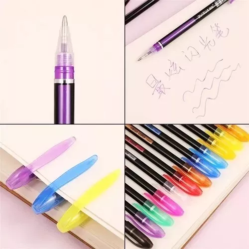 SET LÁPICES NEON 48 COLORES + 1 LIBRO MANDALAS - 2