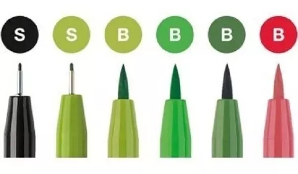 MARCADORES FABER-CASTELL LETTERING PITT FABER CASTELL 6U BE BOLD BE ITALIC - 2