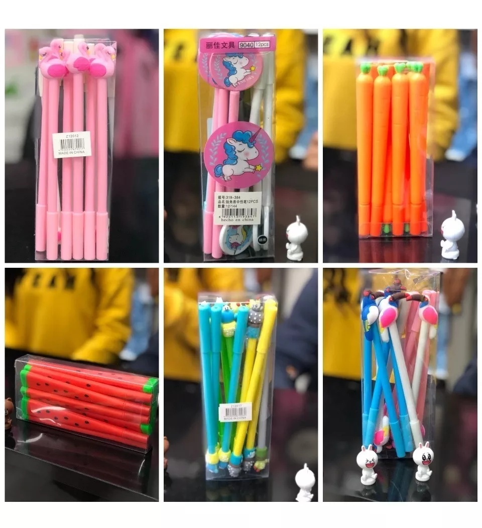 PACK X48 LÁPICES CON DISEÑOS KAWAII SUPER OFERTA - 1