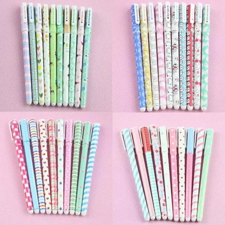 PACK X3 LÁPICES UNICKAWAII KAWAII + SET FINELINER 10 COLORES - 2
