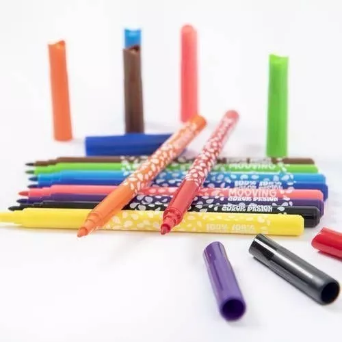 MARCADORES COLORES BRILLANTES 20 COLORES MOOVING - 2