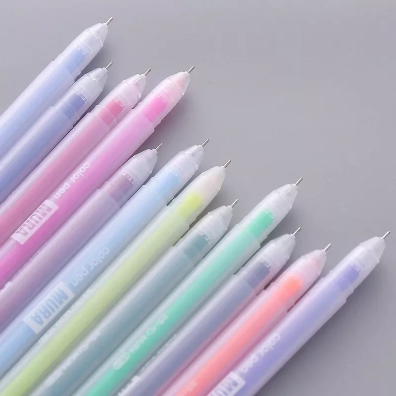 JUEGO DE BOLÍGRAFOS DE GEL DE 12 COLORES KAWAII - 2