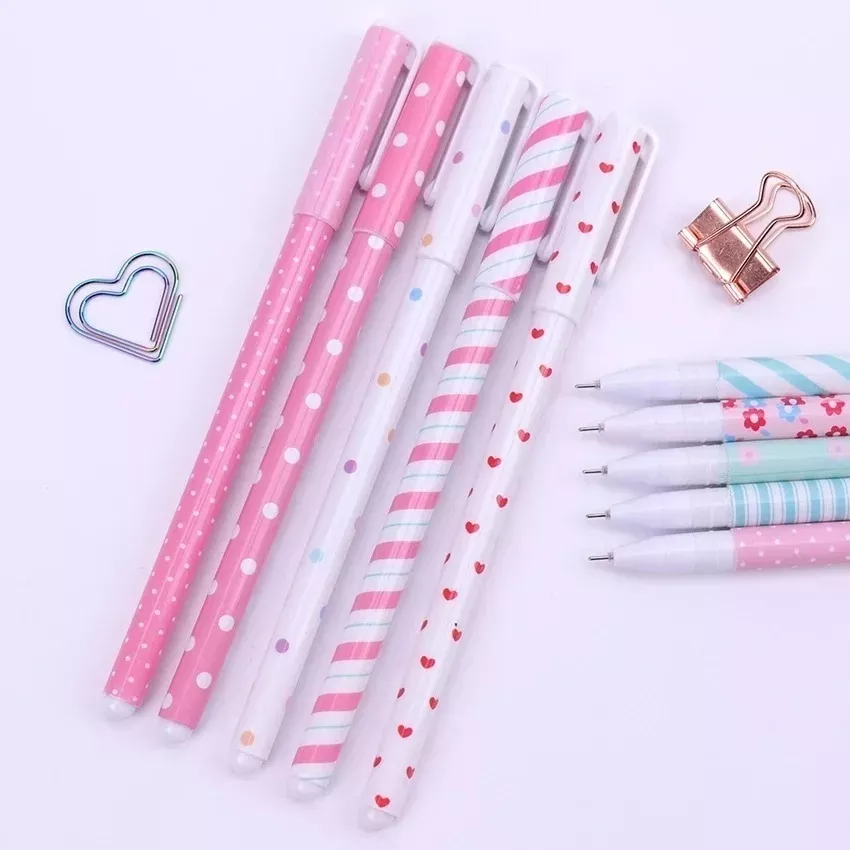 SET X10 LÁPICES COLORES GEL KAWAII FINELINER 0.38 MM - 4