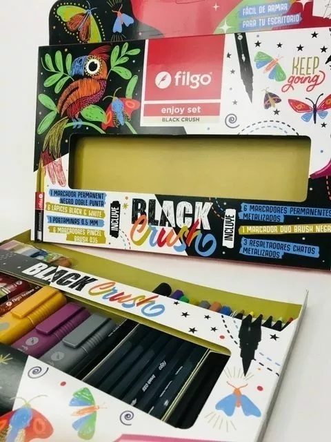 SET BLACK CRUSH MARCADORES ENJOY FILGO - 3