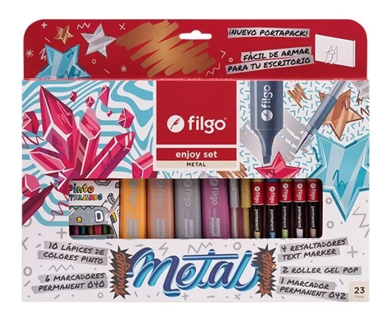 SET EJOY METAL FILGO 23 SURTIDO - 1