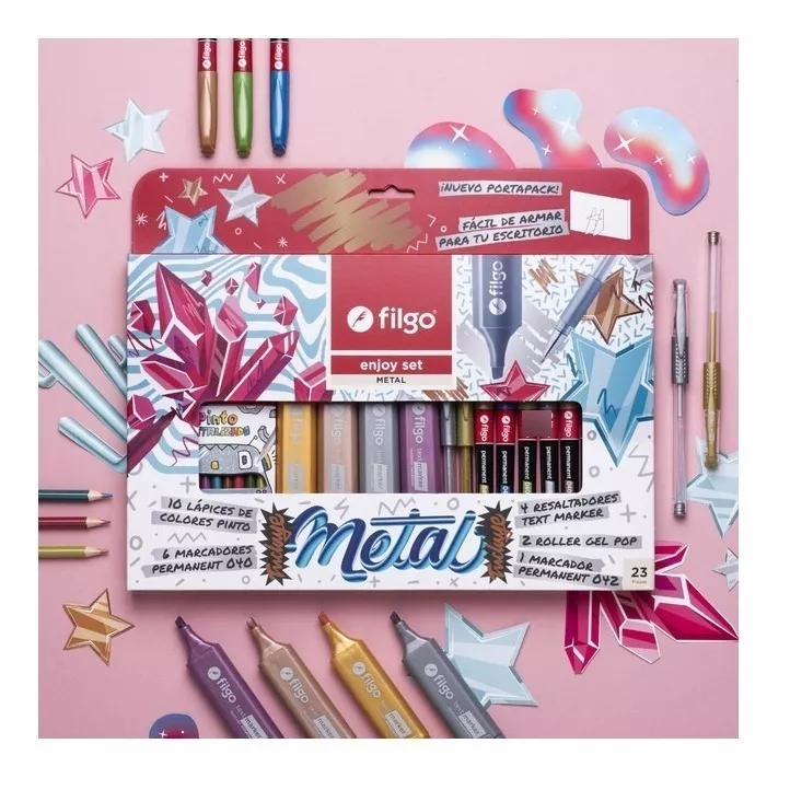 SET EJOY METAL FILGO 23 SURTIDO - 3
