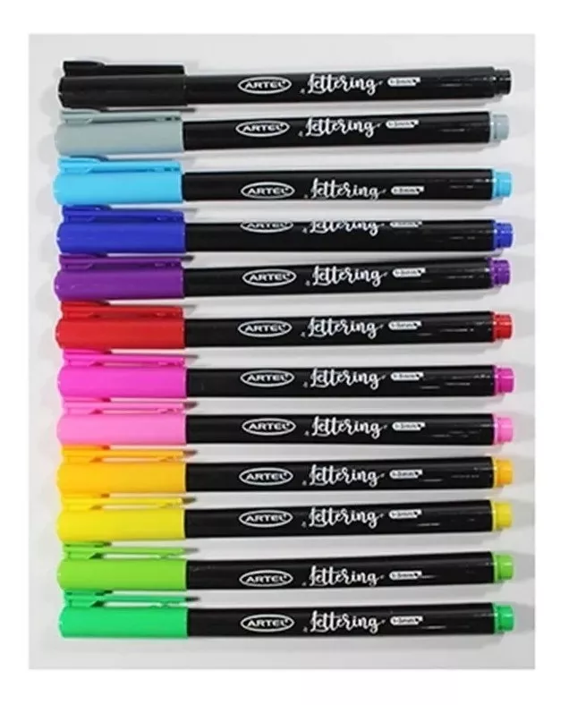 SET X12 LÁPICES ARTEL LETTERING - 2
