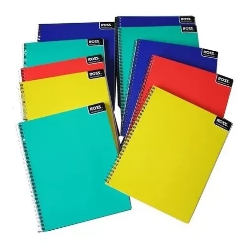 PACK 10 CUADERNOS UNIVERSITARIO ROSS 7MM 100 HOJA MATEMATICA - 1