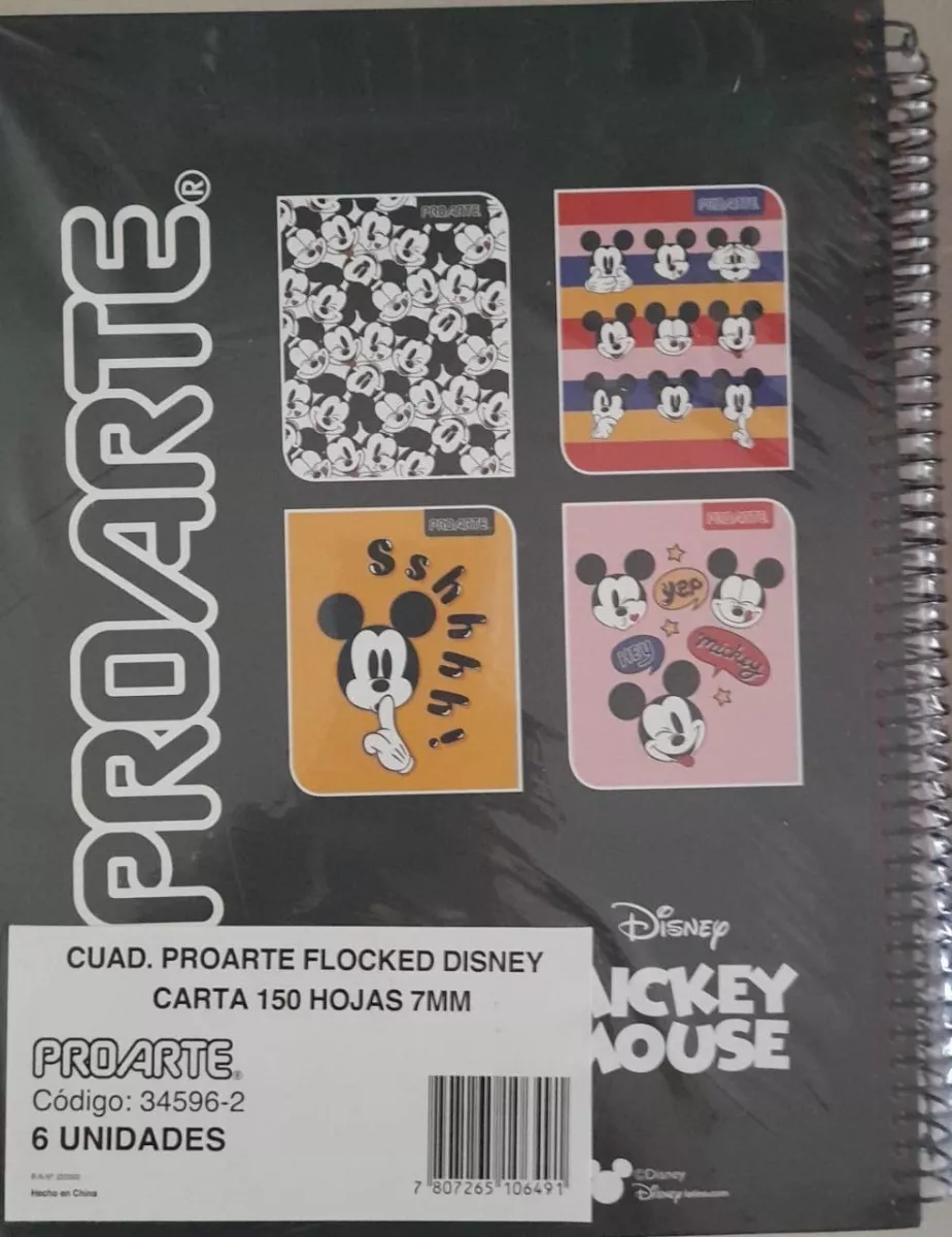 CUADERNO PROARTE ESPECIAL CARTA 150 HOJAS 7 MM DISNEY - 2