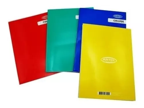 PACK DE 5 CUADERNOS COLLEGE ARTEL 7MM 100HJS - 1