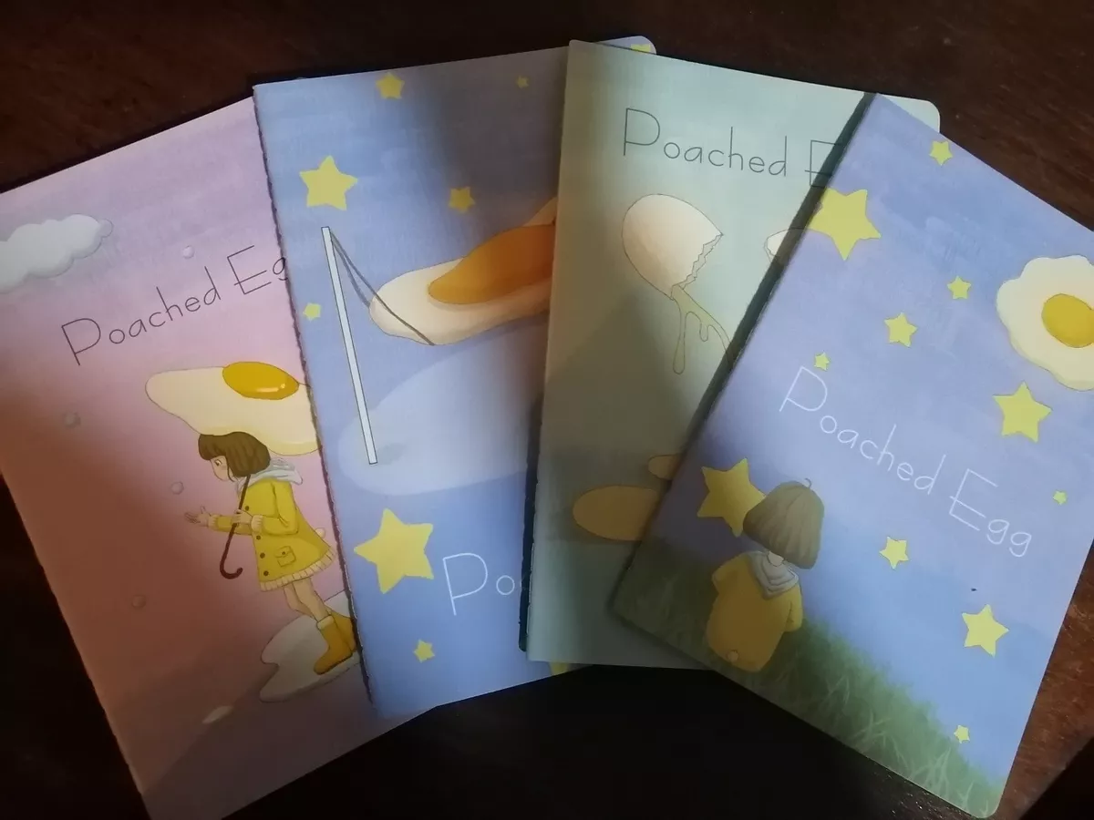 PACK DE 5 LIBRETAS DISEÑOS KAWAII VARIEDAD DE DISEÑOS - 5