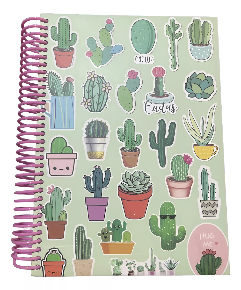 CUADERNO 3 MATERIAS 200 HJS TAPA DURA VARIEDAD DISEÑOS - 3