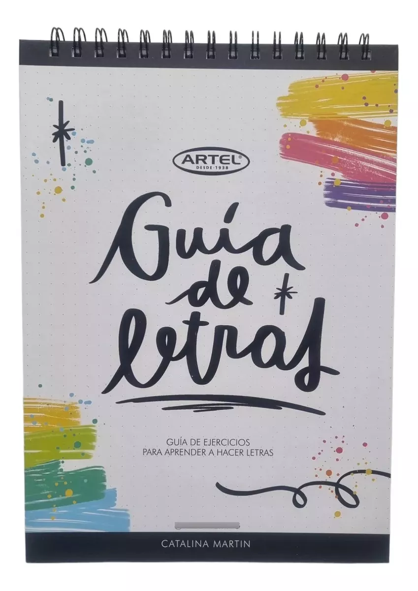 LIBRO ARTEL LETTERING GUIA DE LETRAS TAPA DURA - 1