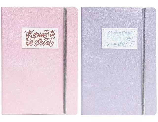 LIBRETA HOJAS LINEAS EMPASTADA A5 80 HOJAS - 2