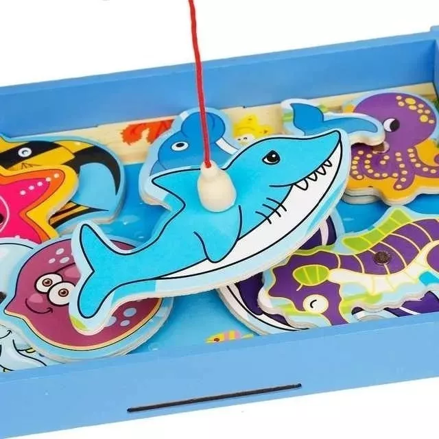 PESCA MILAGROSA JUEGO DIDÁCTICO MOTRICIDAD FINA MONTESSORI - 5