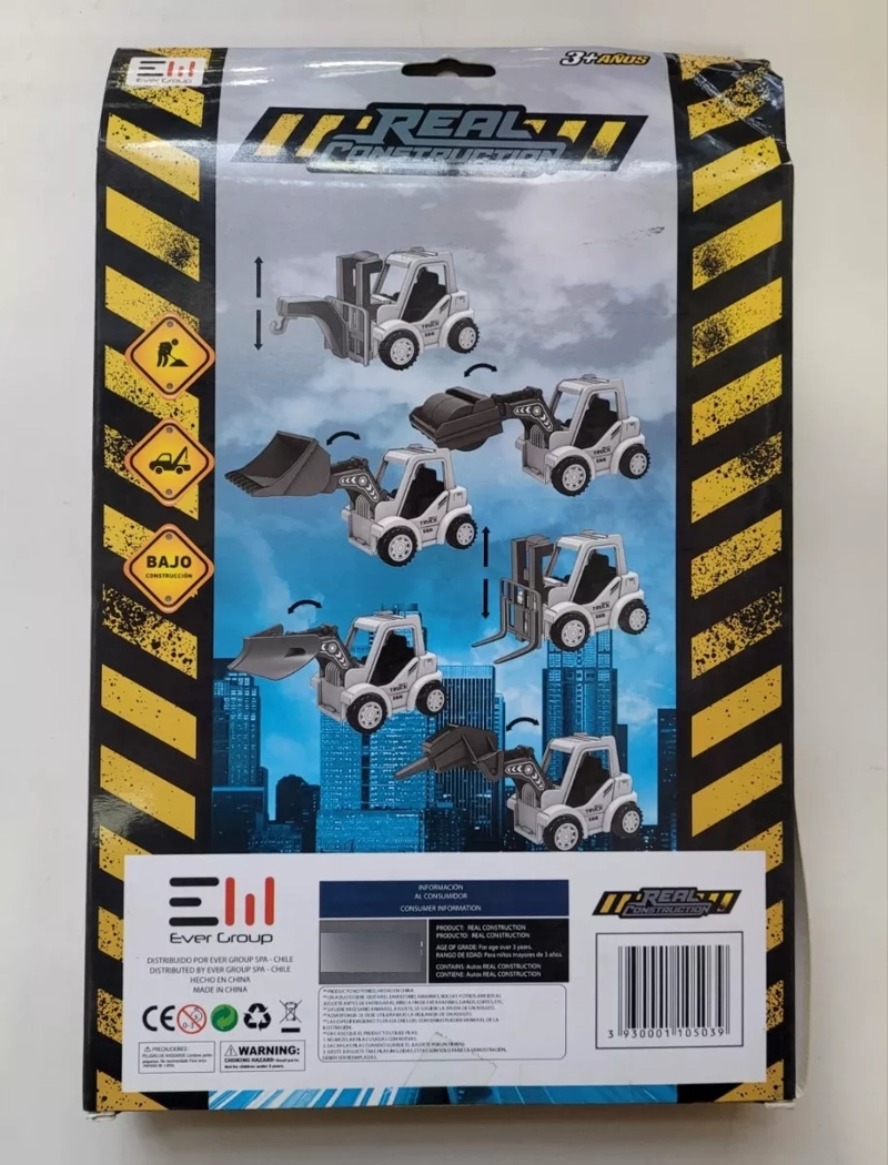 SET JUGUETES PARA NIÑOS MAQUINAS CONSTRUCCIÓN 6 - 2
