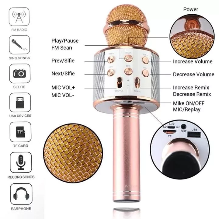 MICRÓFONO CON BLUETOOTH - 2