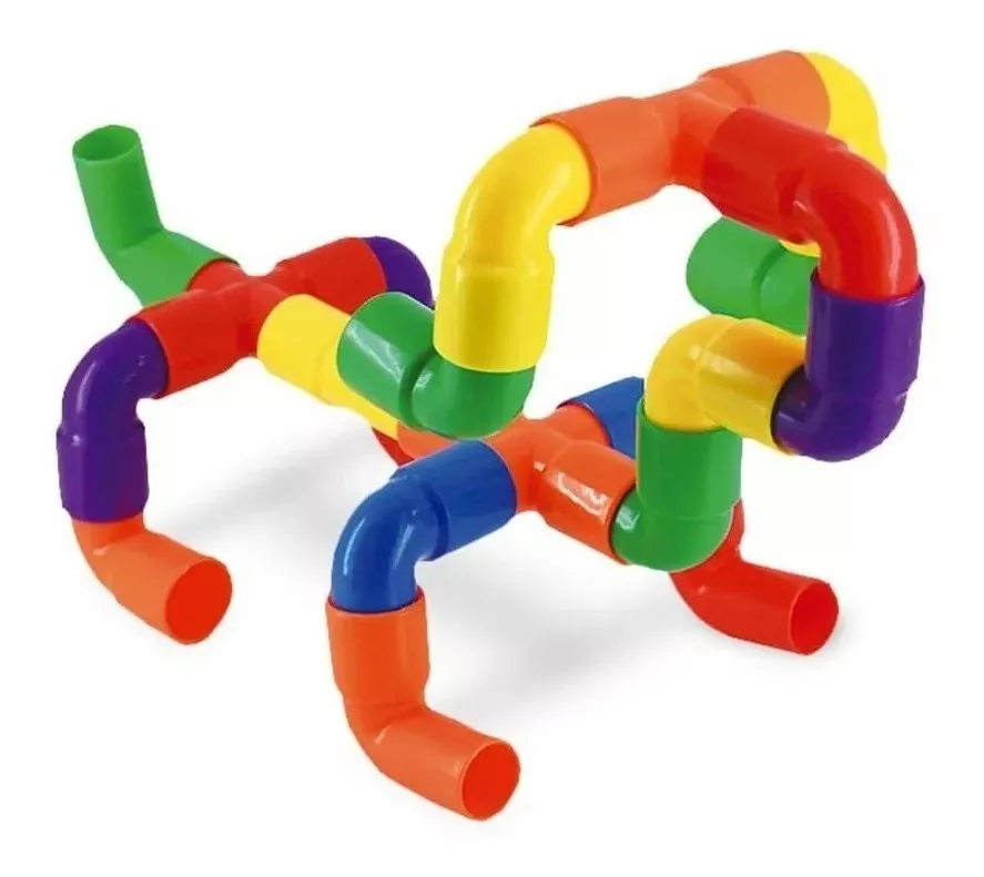 JUGUETE DIDACTICO PREESCOLAR NEGRO CONECTORES ELUN STORE - 1