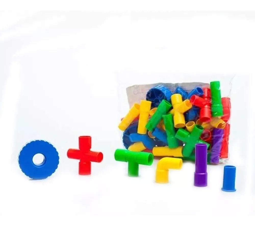 JUGUETE DIDACTICO PREESCOLAR NEGRO CONECTORES ELUN STORE - 4