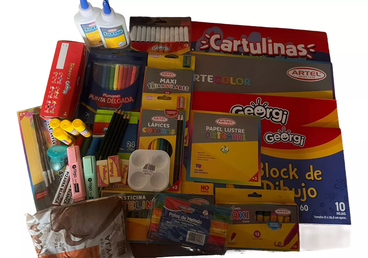 KIT ÚTILES ESCOLARES BÁSICO -LISTA ESCOLAR - 3