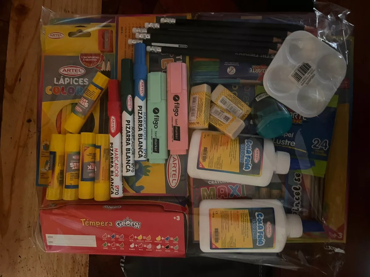 KIT ÚTILES ESCOLARES BÁSICO -LISTA ESCOLAR - 5