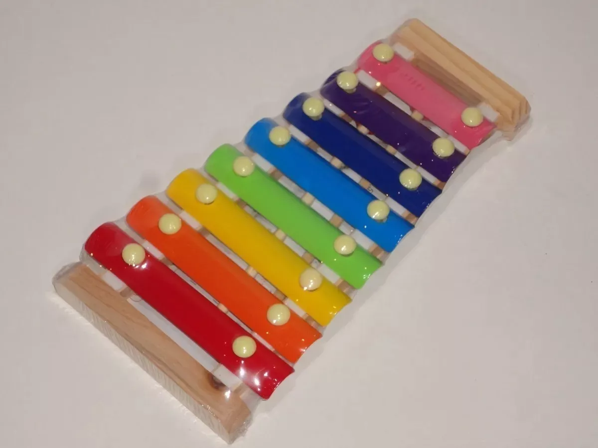 SET DE 8 INSTRUMENTOS MUSICALES PARA NIÑOS DE MADERA - 4