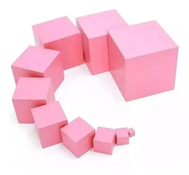 TORRE DIDÁCTICA ROSA MONTESSORI JUGUETE DE MADERA - 2