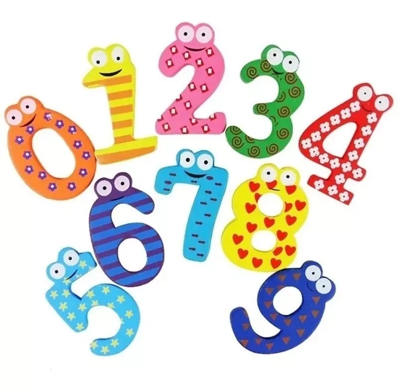 JUGUETE MULTICOLOR LETRAS ABECEDARIO + NÚMEROS MAGNÉTICOS MONTESSORI DIDÁCTICO - 3