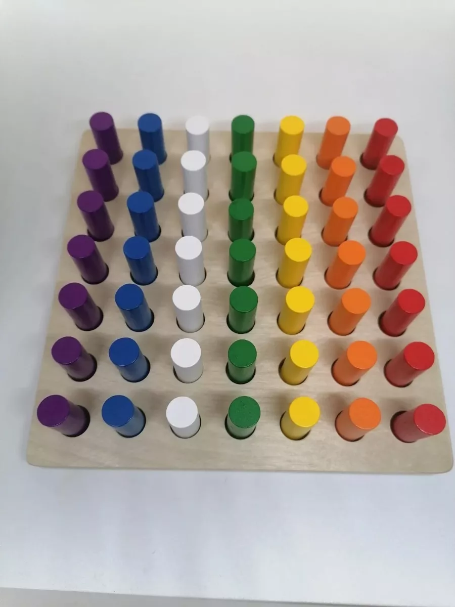 JUEGO DE MESA PALITO DE 7 COLORES - 1