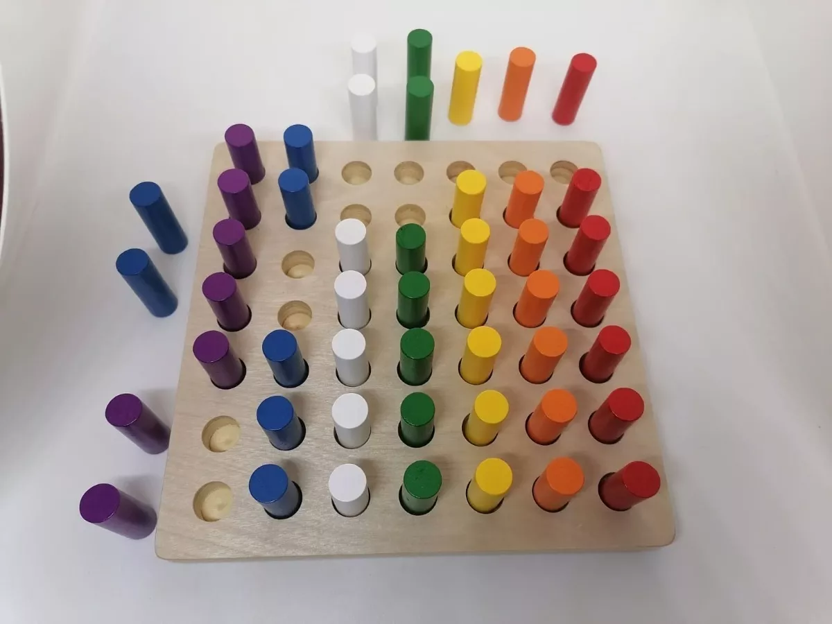 JUEGO DE MESA PALITO DE 7 COLORES - 2