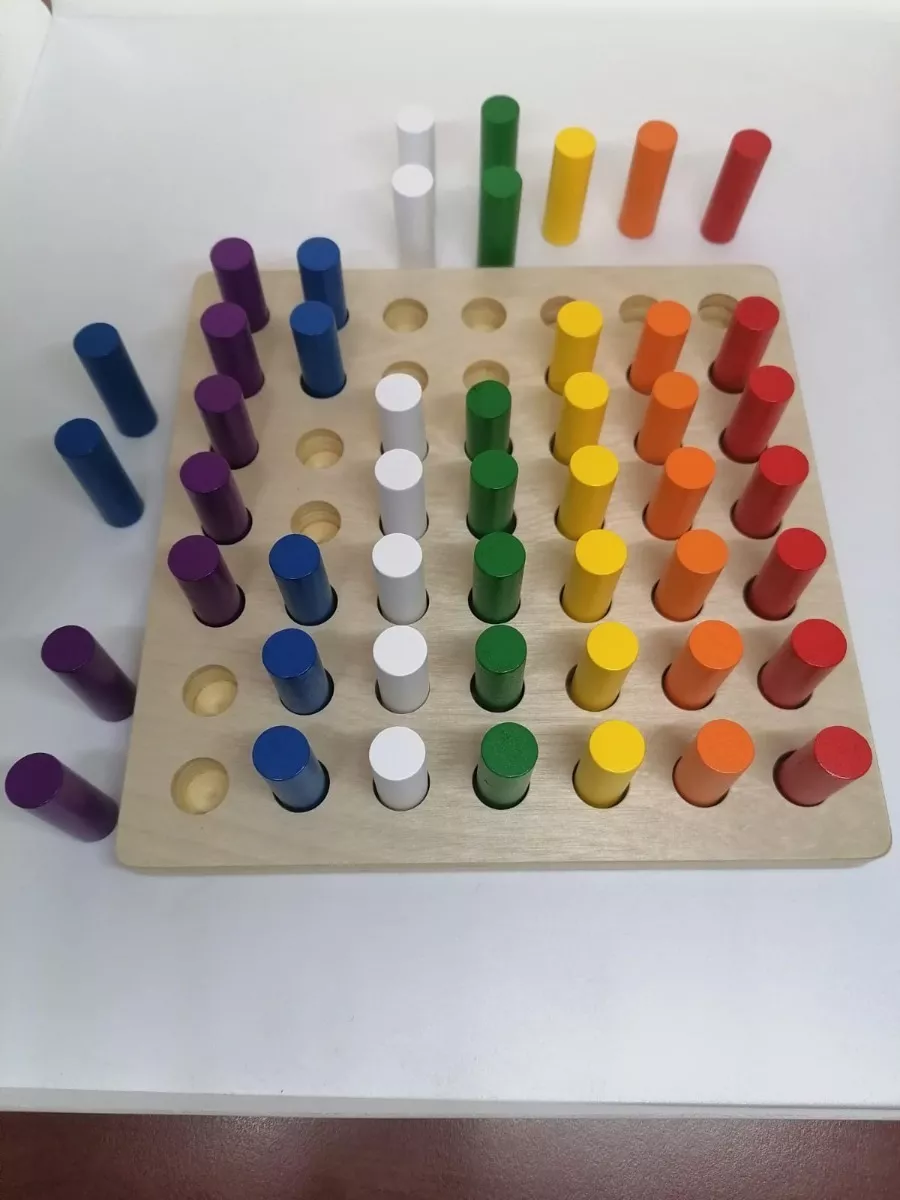 JUEGO DE MESA PALITO DE 7 COLORES - 3