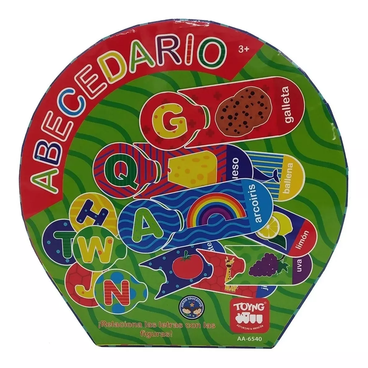 JUEGO EDUCATIVO ABECEDARIO APRENDE DIDÁCTICO - 1