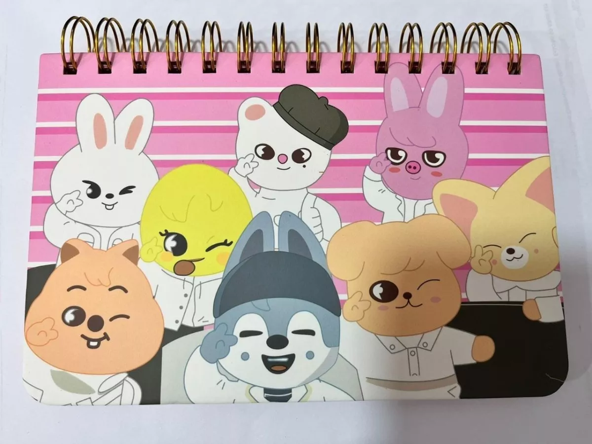 PLANNER STRAY KIDS KPOP SKZOO PAPELERÍA KAWAII - 1