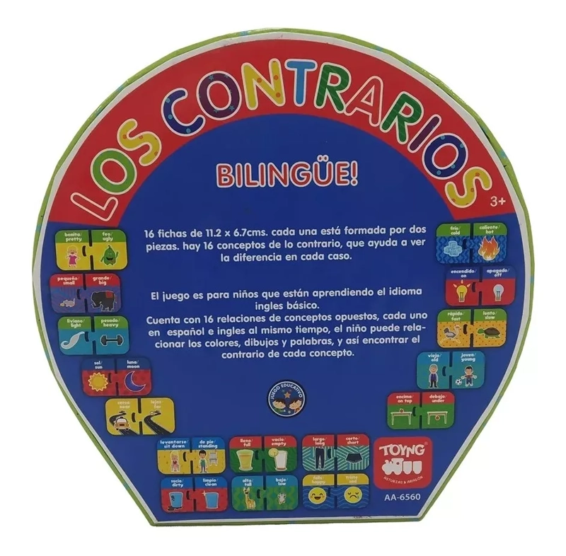 JUEGO EDUCATIVO TOYNG LOS CONTRARIOS - 1