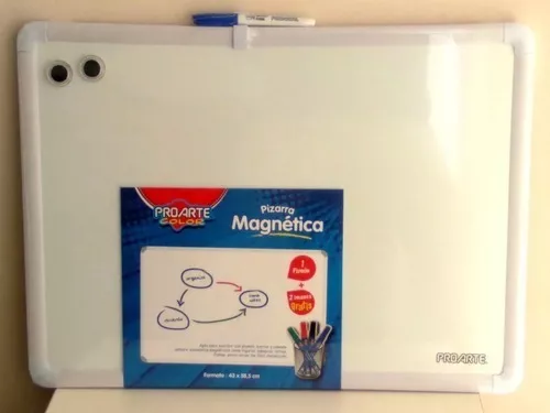 PIZARRA PROARTE BLANCA MAGNÉTICA + 1 PLUMÓN + 2 IMANES - 1
