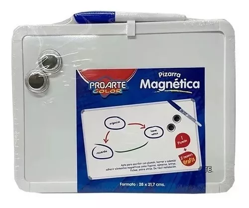 PIZARRA PROARTE BLANCA MAGNÉTICA + 1 PLUMÓN + 2 IMANES (35,6X28) - 1