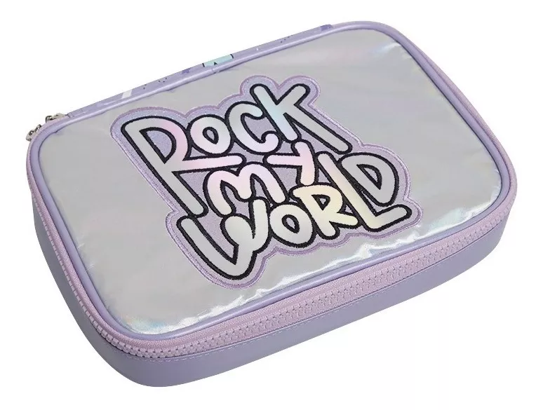 CARTUCHERA TEXTIL ROCK MY WORLD MOOVING - 1