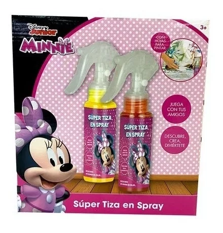 SUPER TIZA EN SPRAY BABY DISNEY DE MINNIE - 1