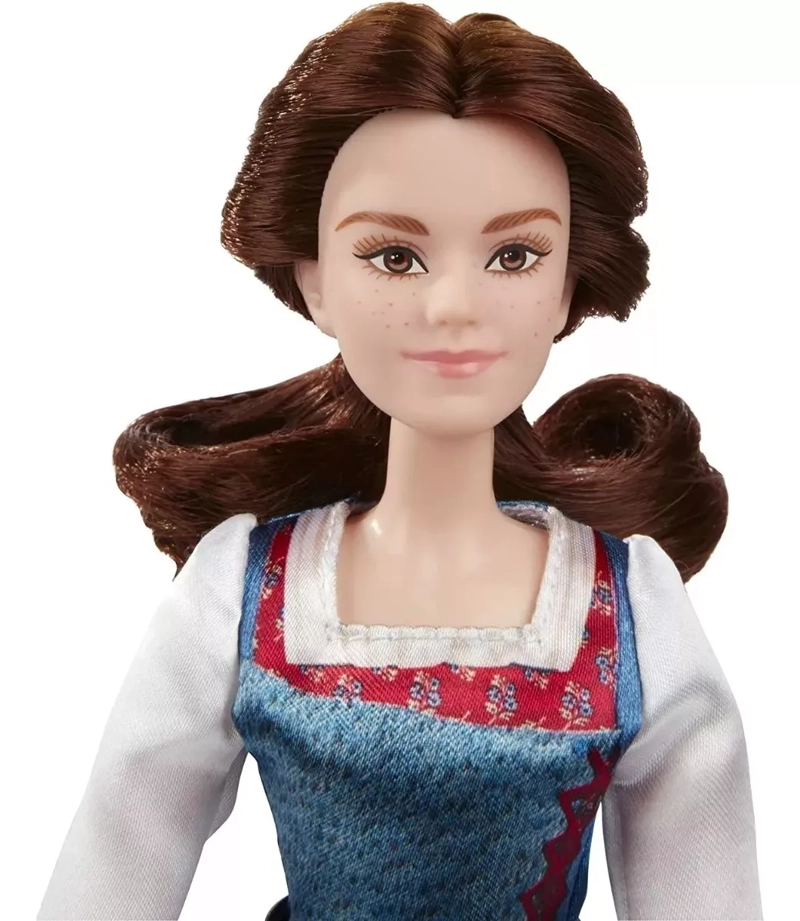 MUÑECA BABY DISNEY NEGRO LA BELLA Y LA BESTIA DISNEY VESTIDA DE ALDEANA HASBRO - 1