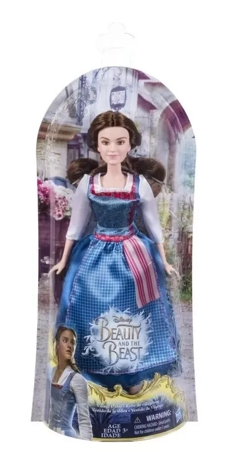 MUÑECA BABY DISNEY NEGRO LA BELLA Y LA BESTIA DISNEY VESTIDA DE ALDEANA HASBRO - 3