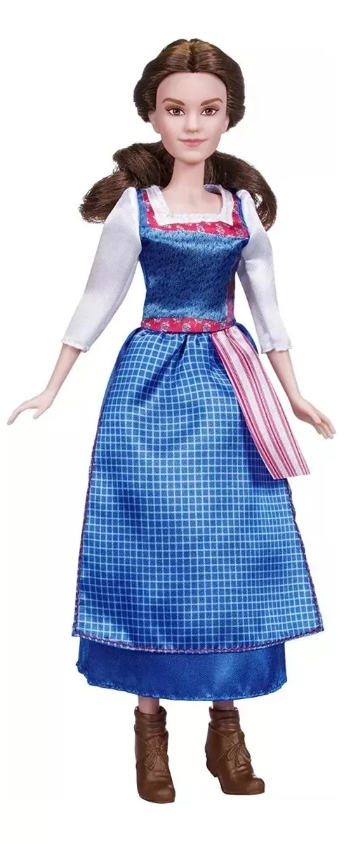 MUÑECA BABY DISNEY NEGRO LA BELLA Y LA BESTIA DISNEY VESTIDA DE ALDEANA HASBRO - 4