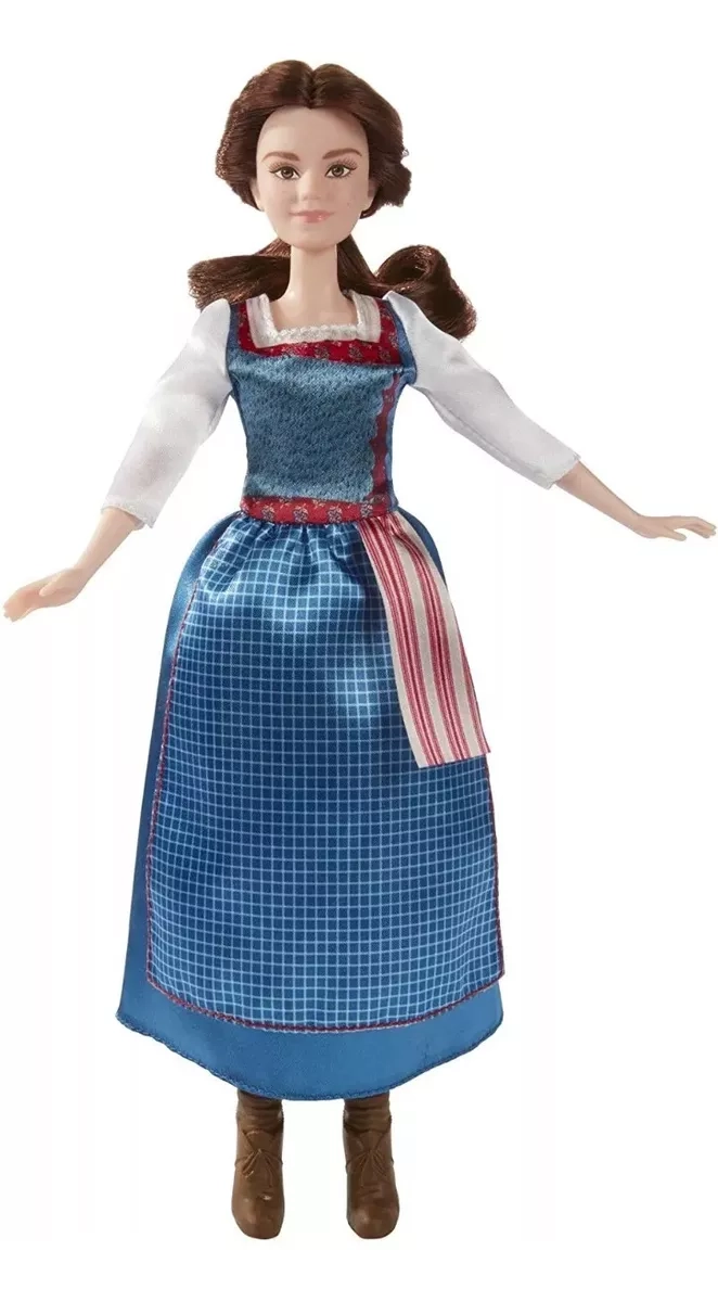 MUÑECA BABY DISNEY NEGRO LA BELLA Y LA BESTIA DISNEY VESTIDA DE ALDEANA HASBRO - 5
