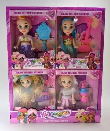 MUÑECAS HAIRDORABLES 15 CM CON ACCESORIO CADA MUÑECA - 2