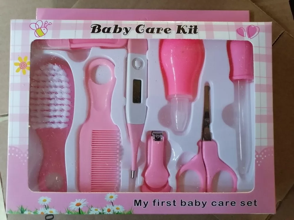 SET DE HIGIENE Y CUIDADOS DEL BEBE CON ESTUCHE TERMOMETRO - 1