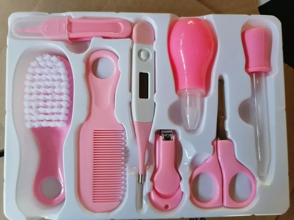 SET DE HIGIENE Y CUIDADOS DEL BEBE CON ESTUCHE TERMOMETRO - 2