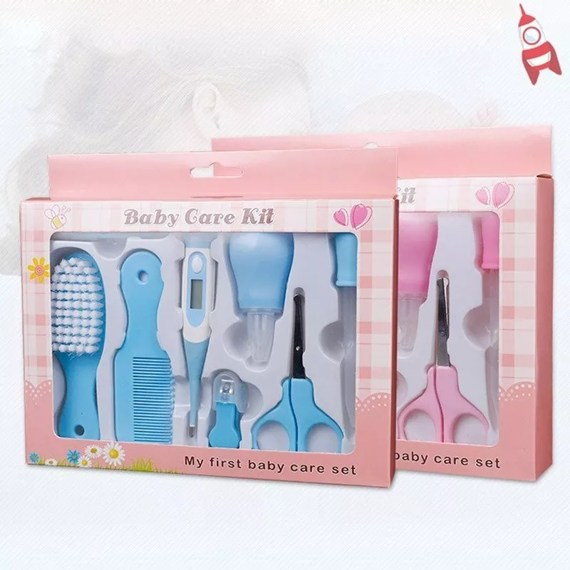 SET DE HIGIENE Y CUIDADOS DEL BEBE CON ESTUCHE TERMOMETRO - 3