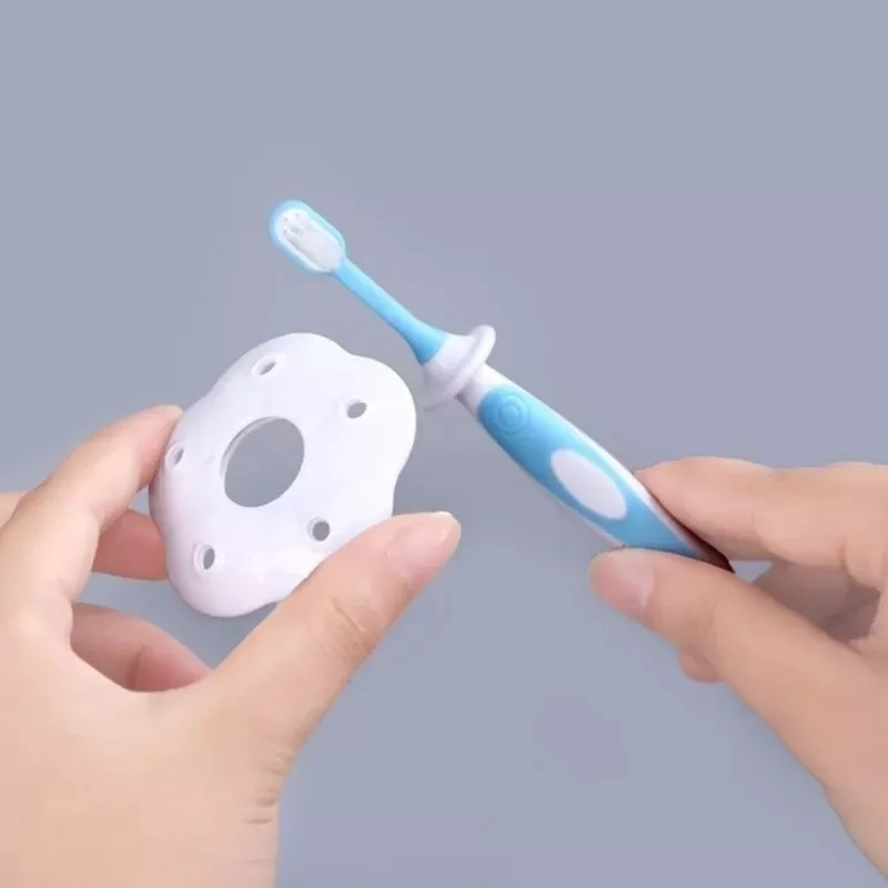 SET ELUN STORE CEPILLOS DENTALES PARA BEBES NIÑO CELESTE - 3
