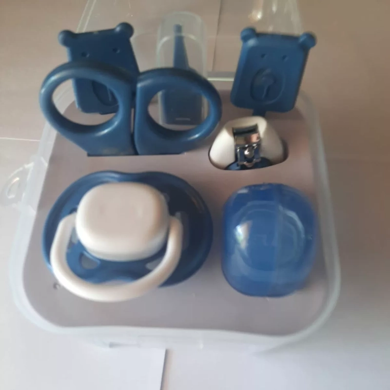 SET ABC BABY DE HIGIENE Y CUIDADOS DEL BEBE CON CAJITA PLASTICA 7 PCS - 3