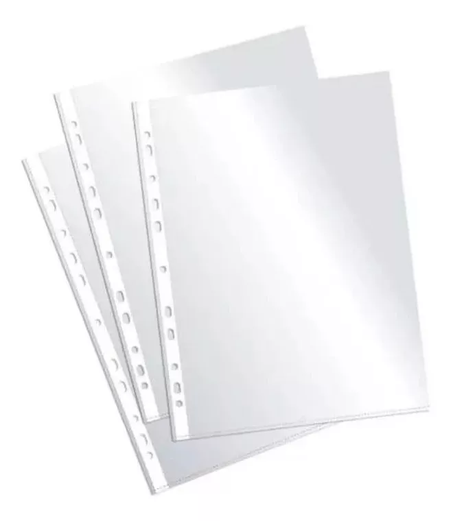 FUNDAS ARCHIVO TRANSPARENTE 50 UNIDADES - 1